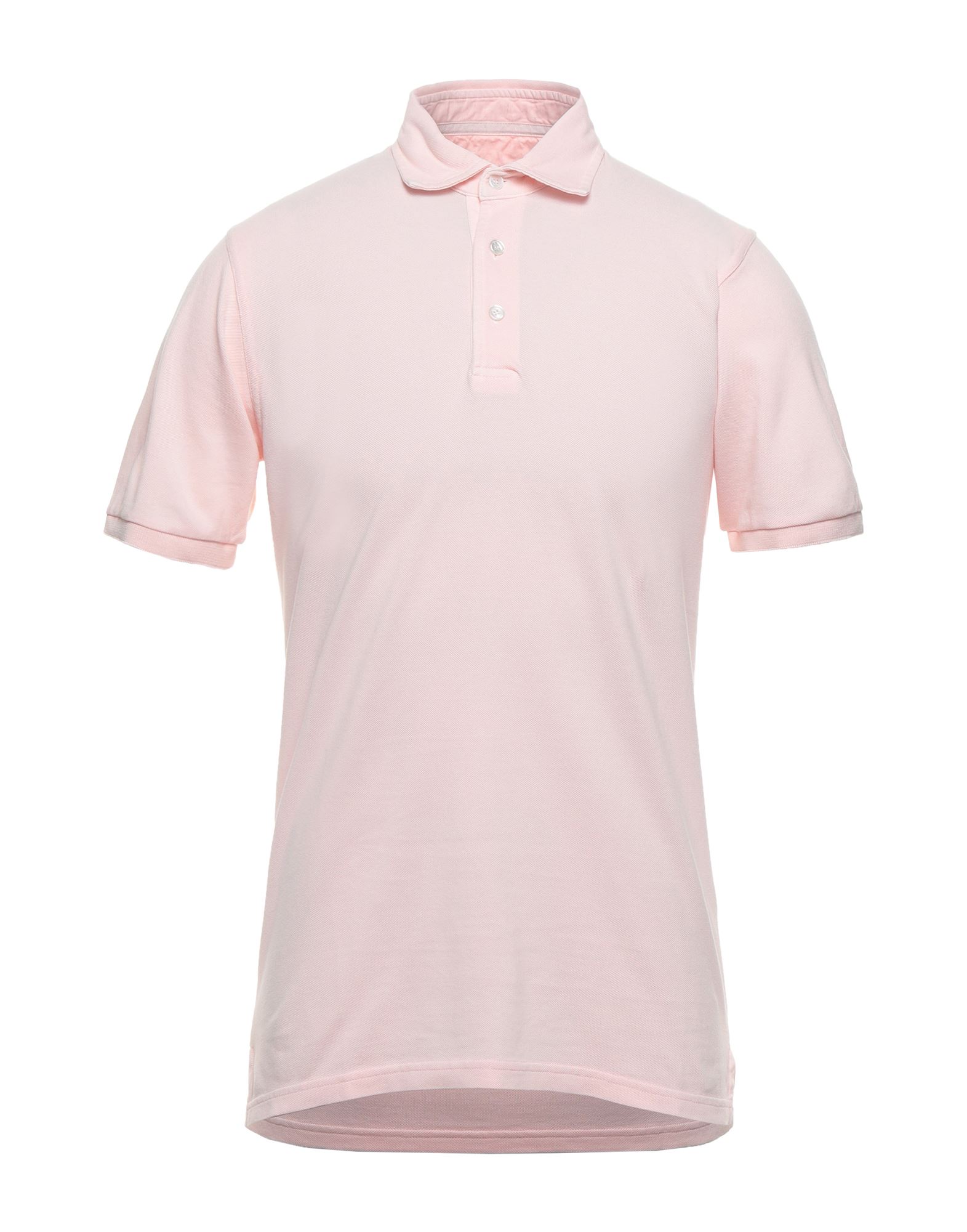 Fedeli Polo Shirts In Light Pink