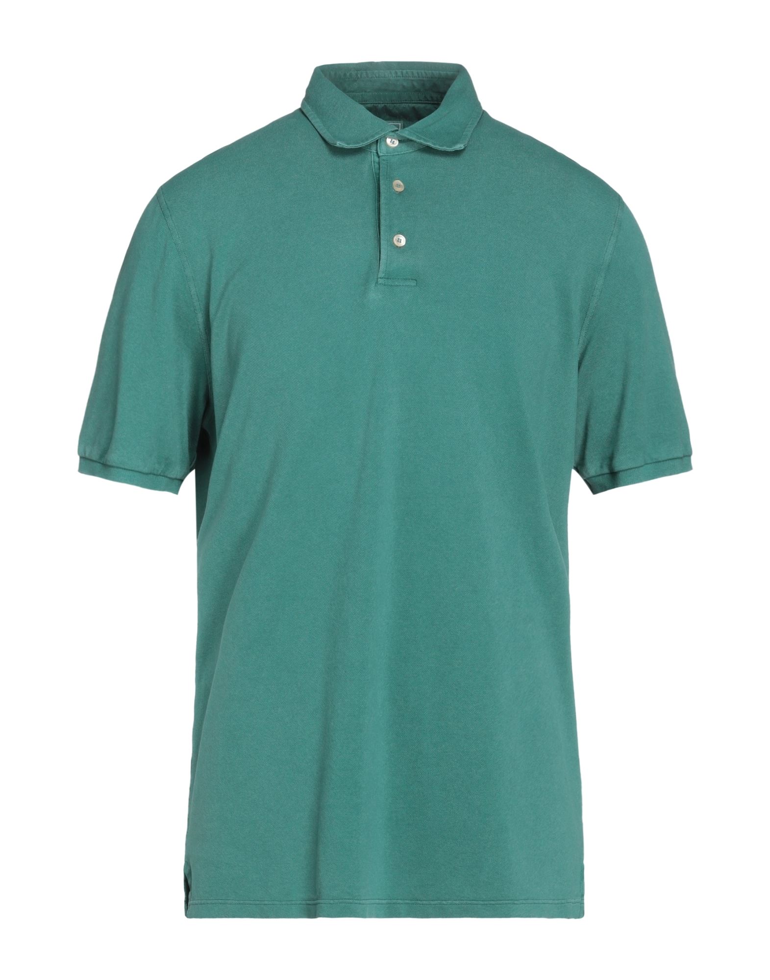 Fedeli Polo Shirts In Emerald Green