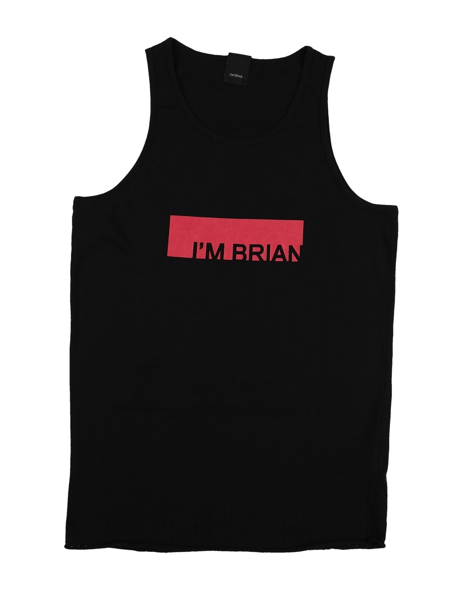 I'm Brian Kids'  Toddler Boy T-shirt Black Size 4 Cotton