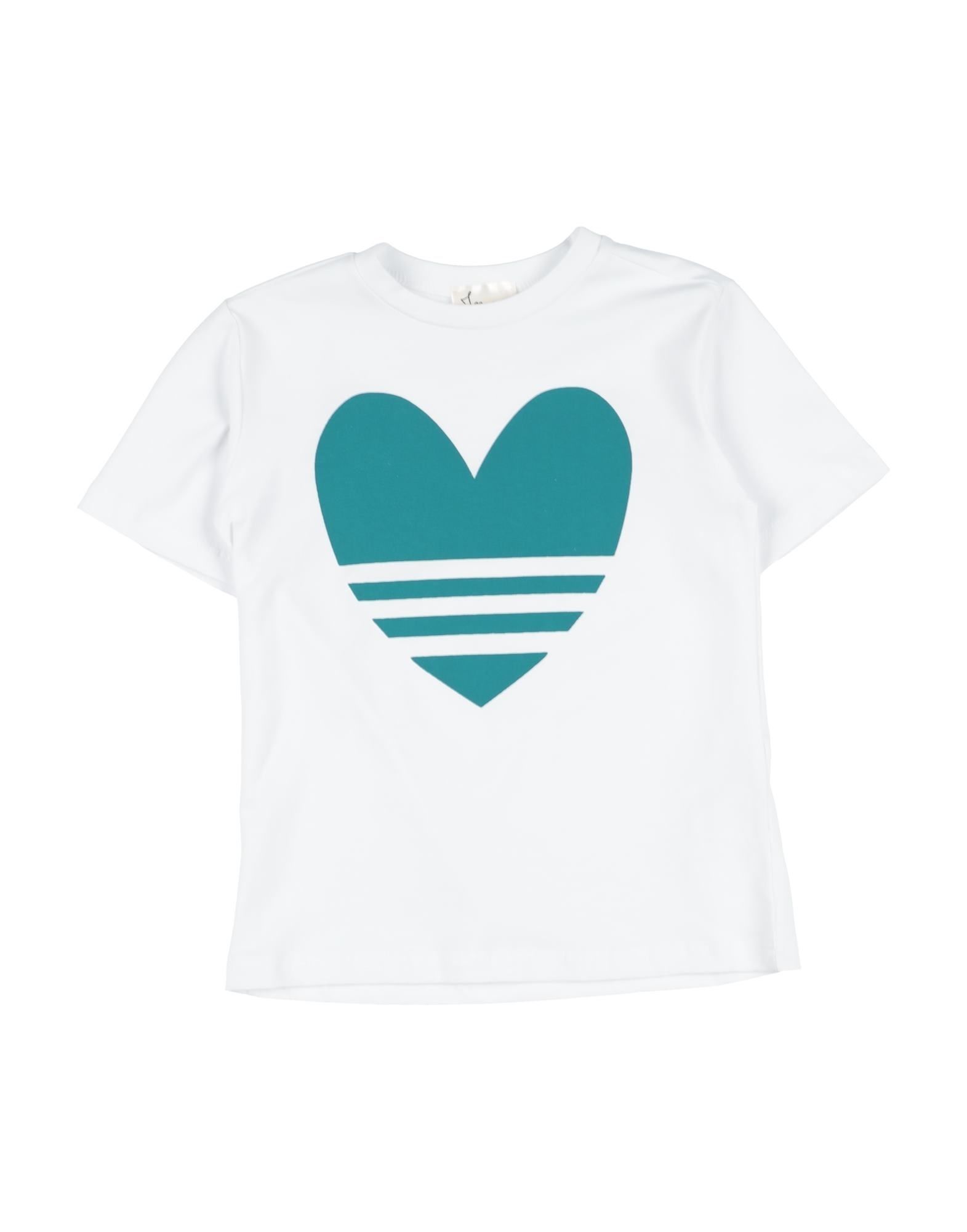 Shop Illudia Toddler Girl T-shirt White Size 6 Cotton, Elastane