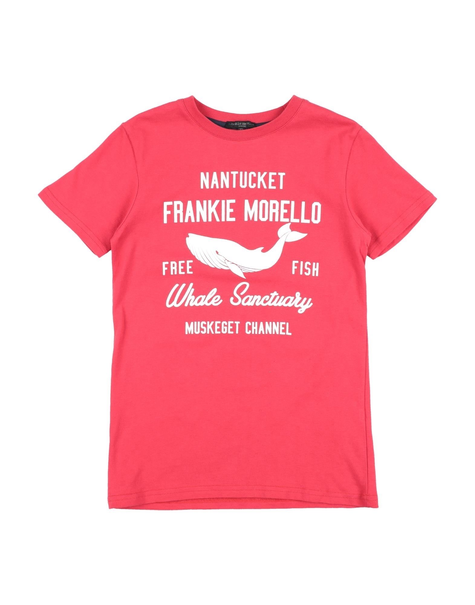 Frankie Morello Kids' T-shirts In Red