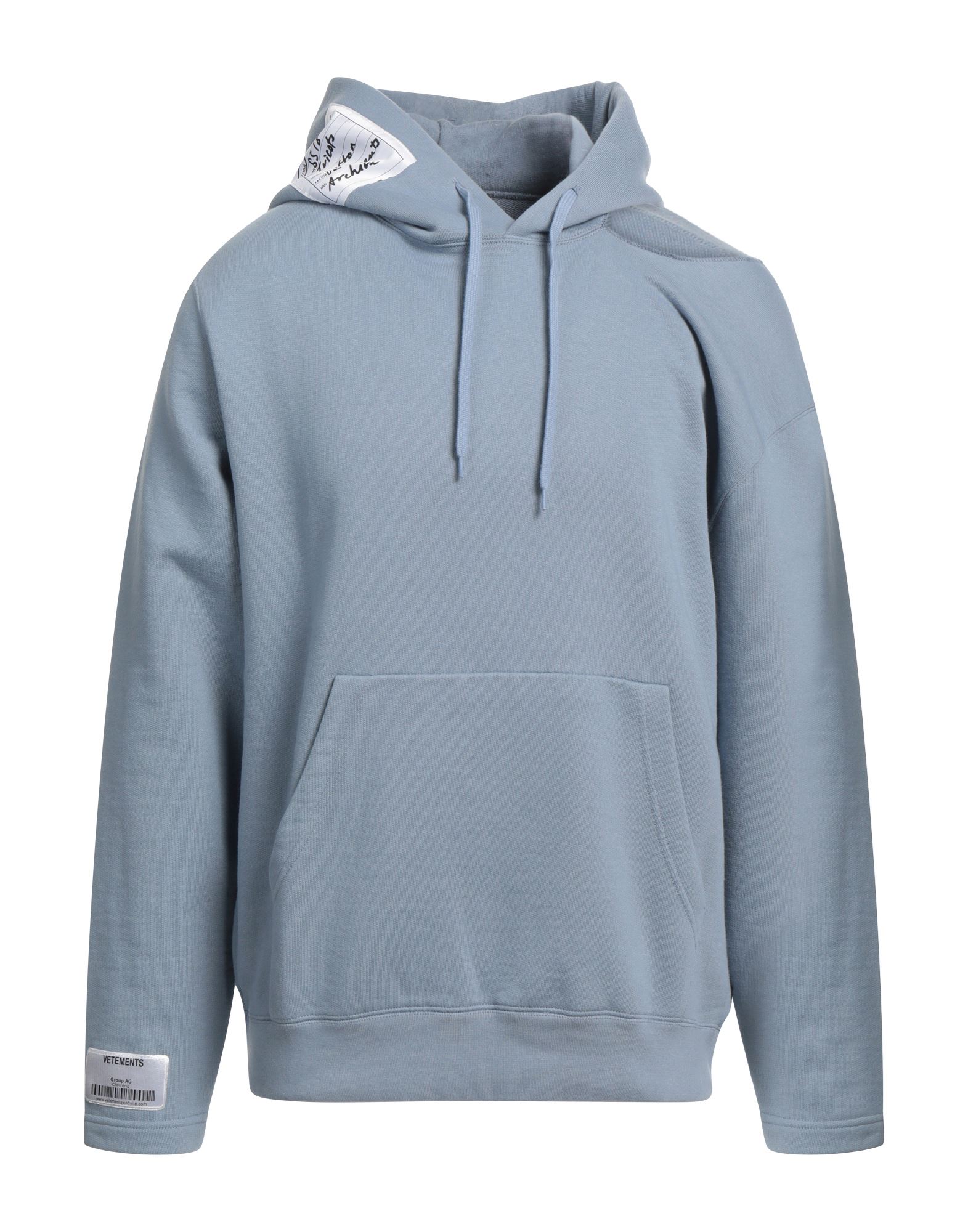 Vetements cut out outlet shoulder hoodie