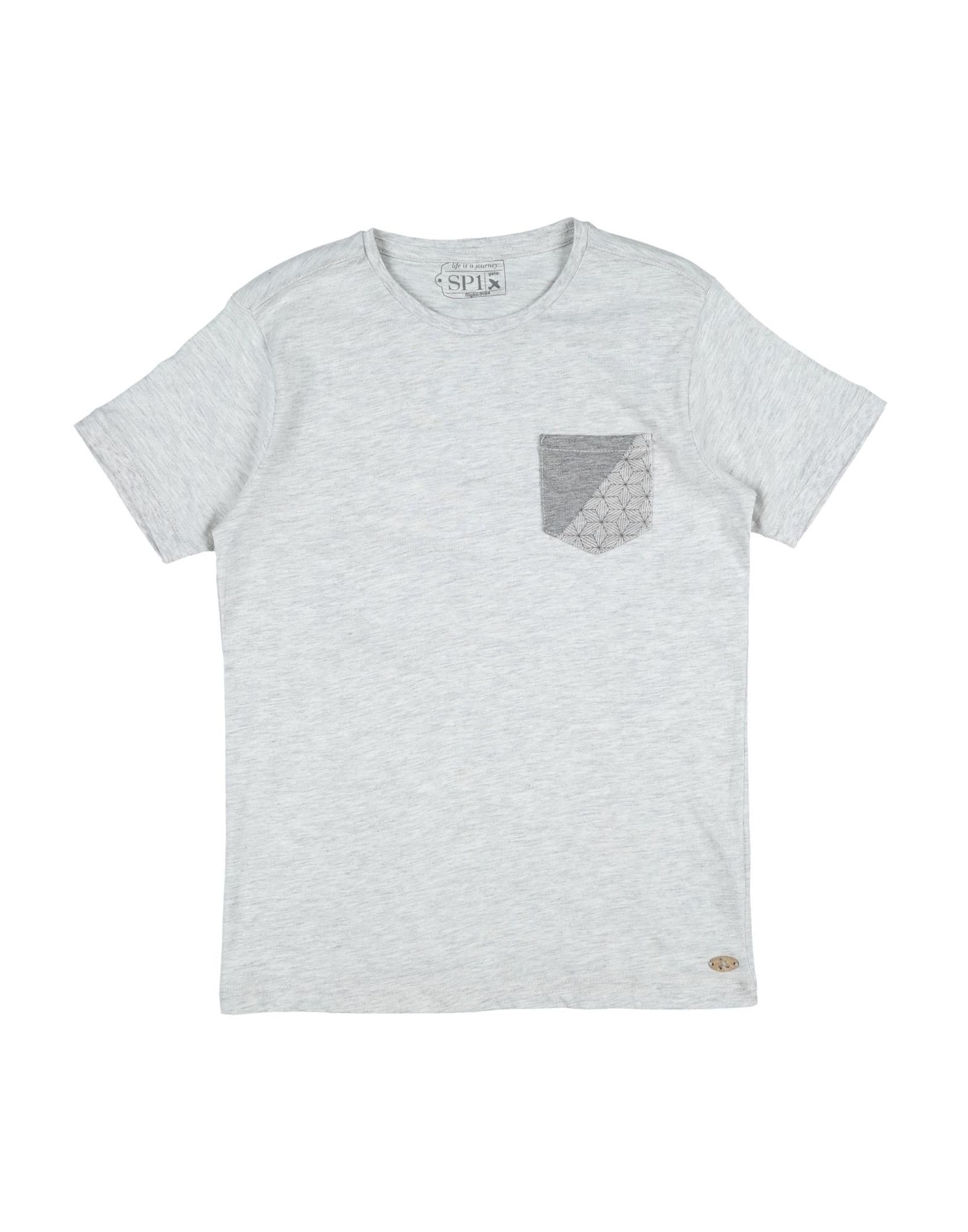 Sp1 Kids' T-shirts In Light Grey