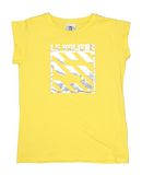 LE VOLIÈRE Mädchen 9-16 jahre T-shirts Farbe Gelb Größe 8