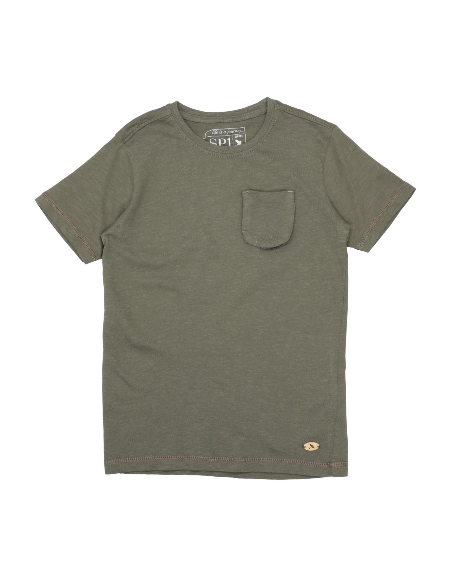 Sp1 Kids' T-shirts In Military Green
