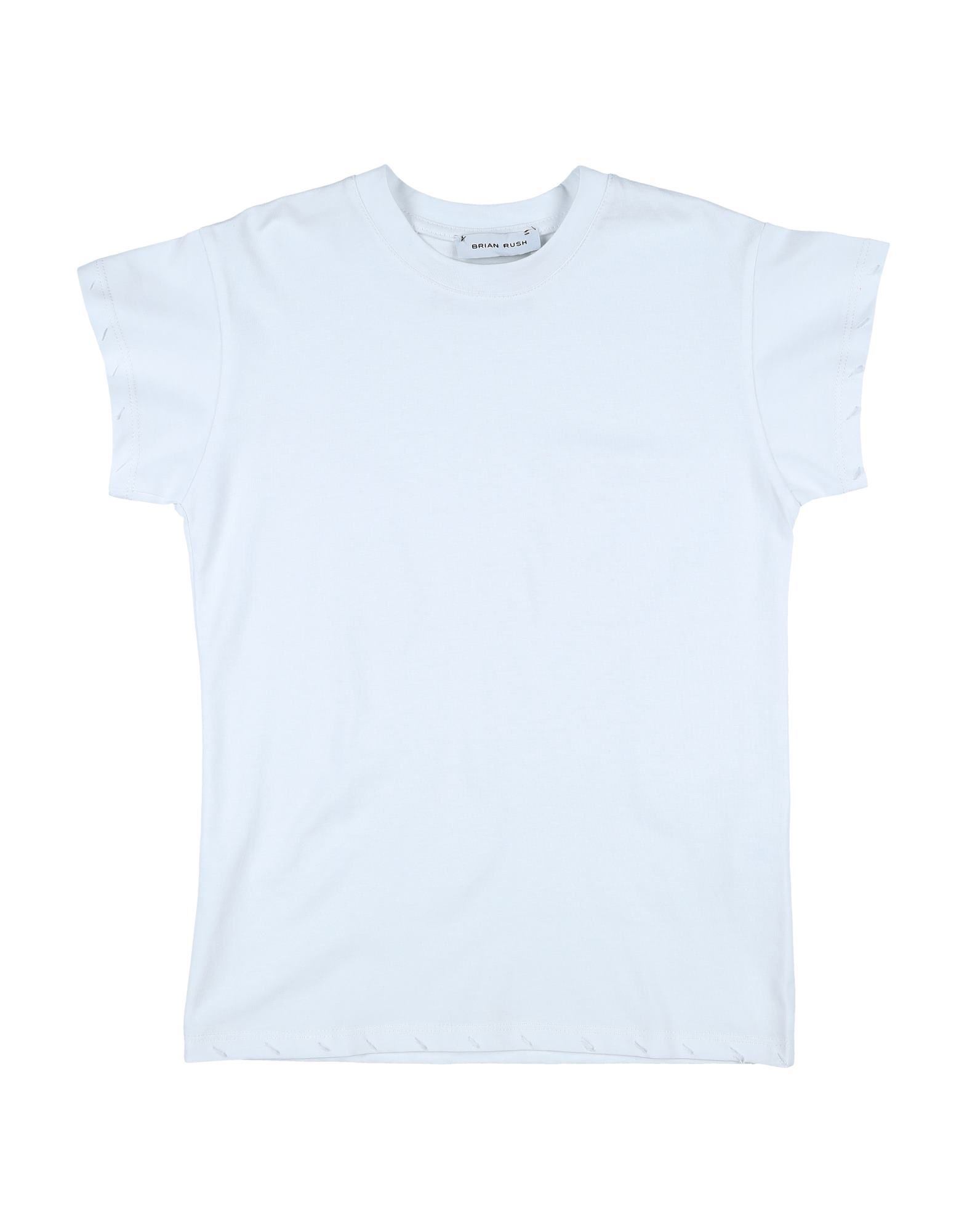 Brian Rush Kids' T-shirts In White