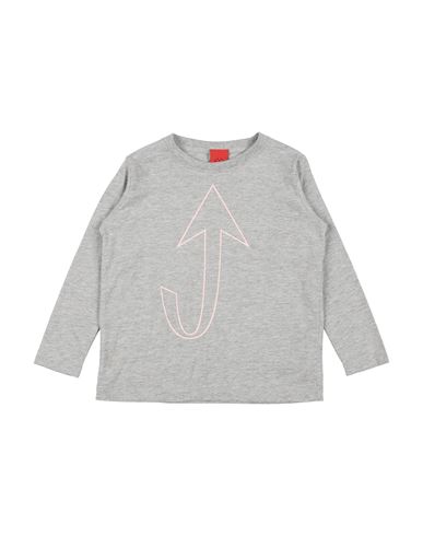Jijil Jolie Babies'  Toddler Girl T-shirt Grey Size 4 Cotton
