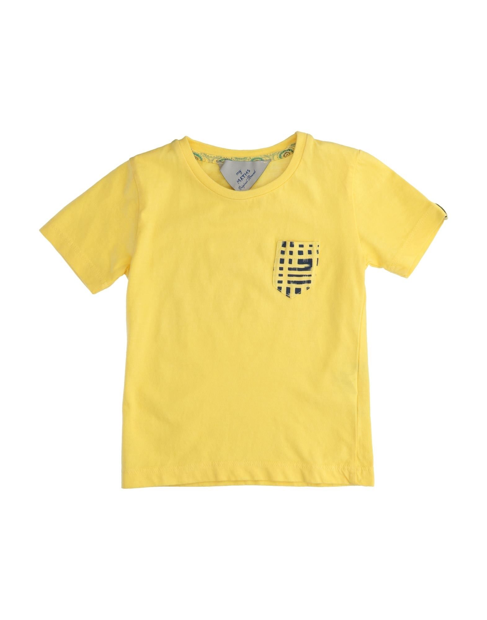 Myths Kids' T-shirts In Yellow