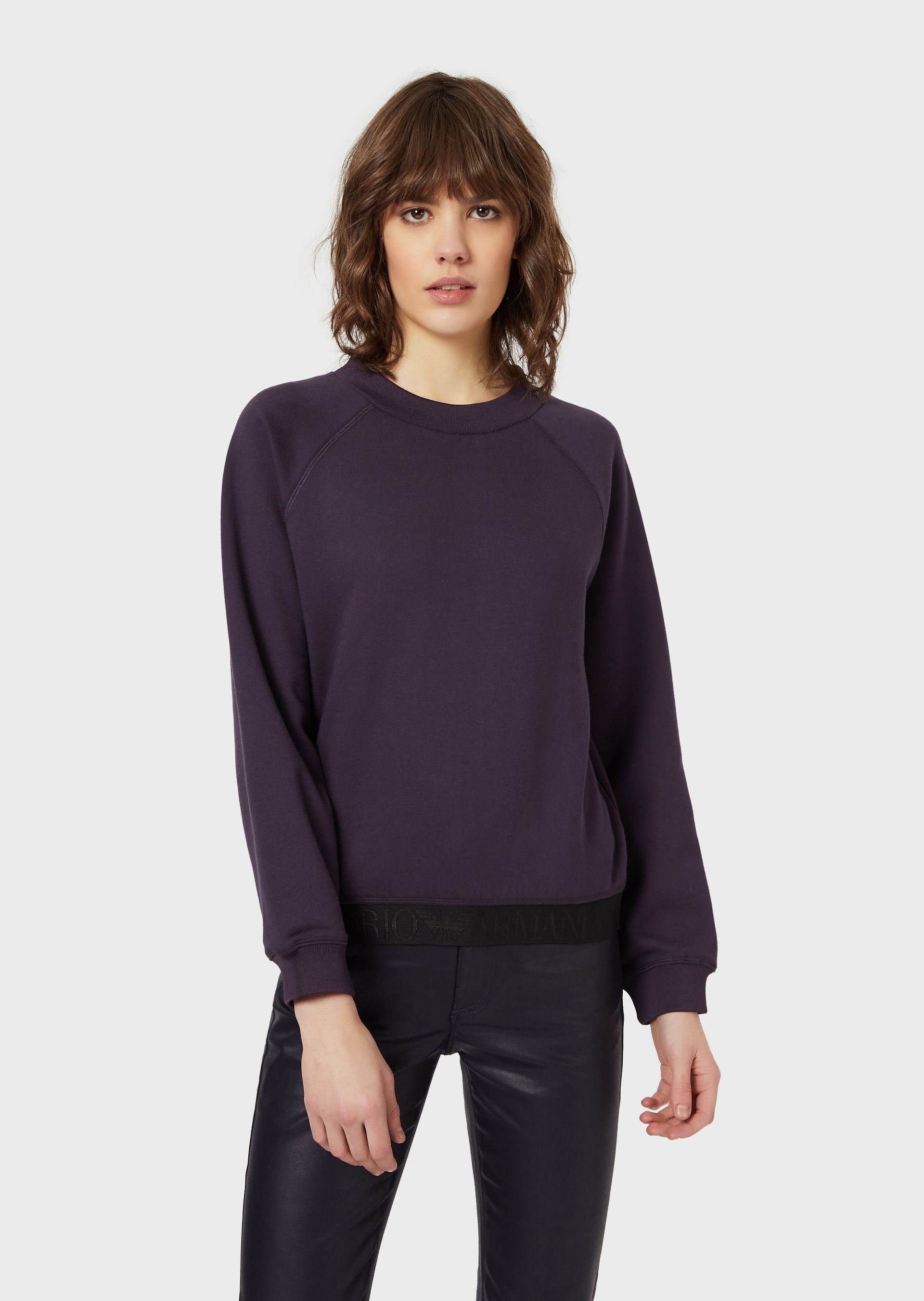Emporio Armani Sweatshirts - Item 12384095 In Purple