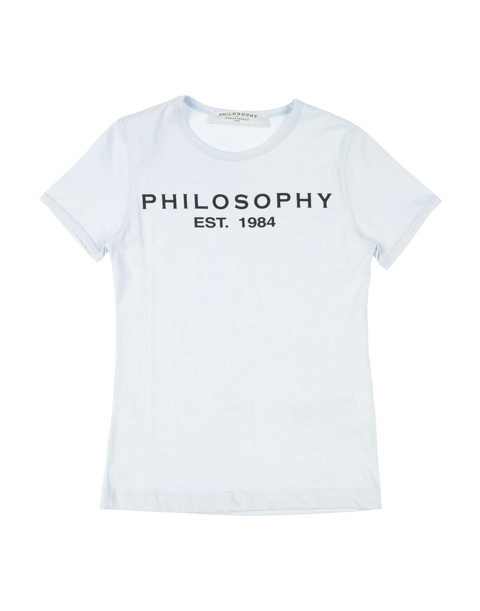 Philosophy Di Lorenzo Serafini Kids' T-shirts In Sky Blue