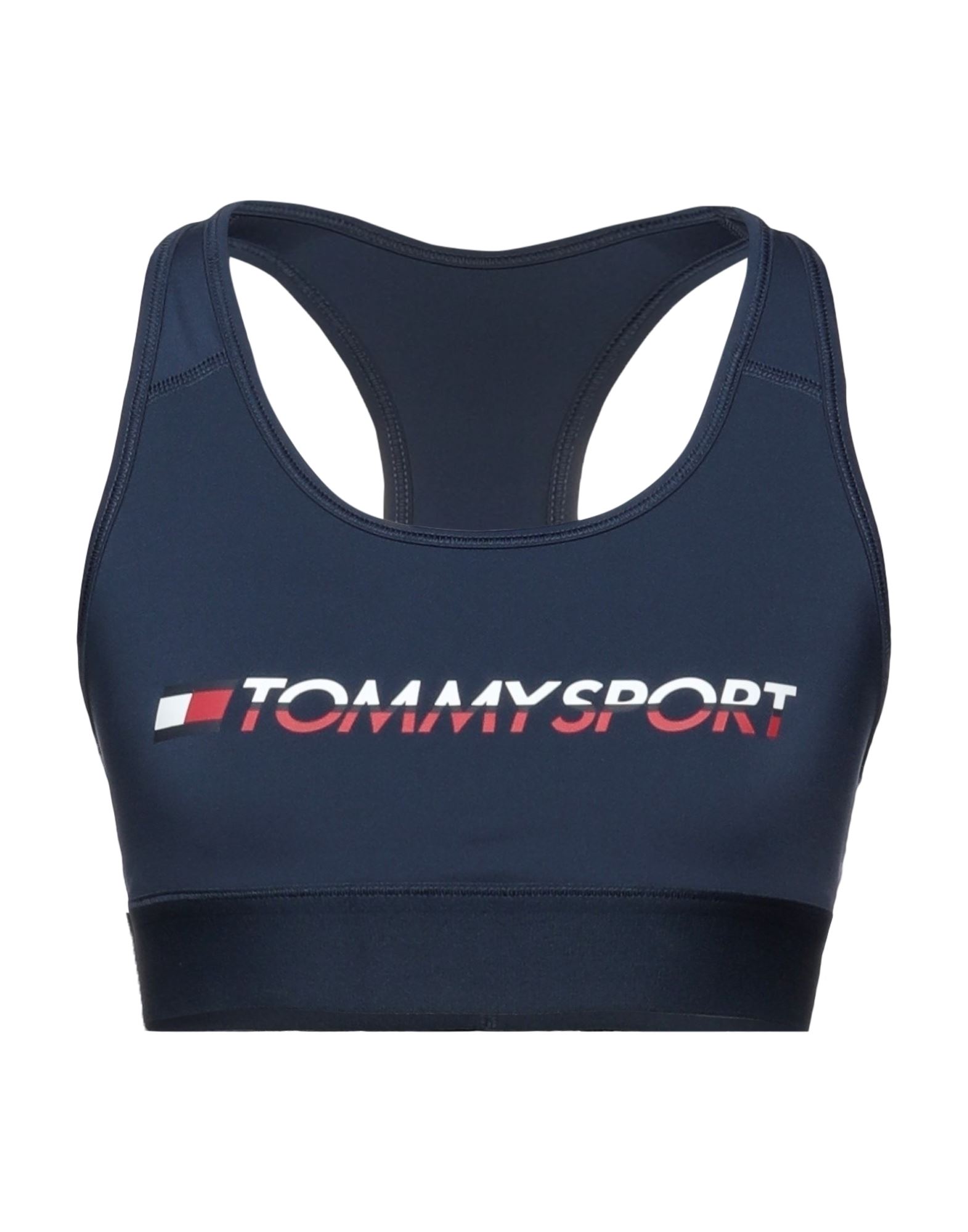 Tommy Sport Tops In Navy Blue