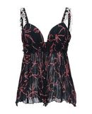 PINKO UNIQUENESS Damen Top Farbe Dunkelblau Gr��e 4