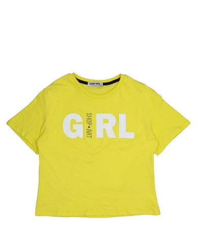 Shop ★ Art Babies'  Toddler Girl T-shirt Yellow Size 6 Cotton