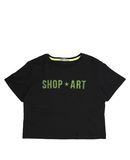 SHOP ? ART Mädchen 3-8 jahre T-shirts Farbe Schwarz Größe 6