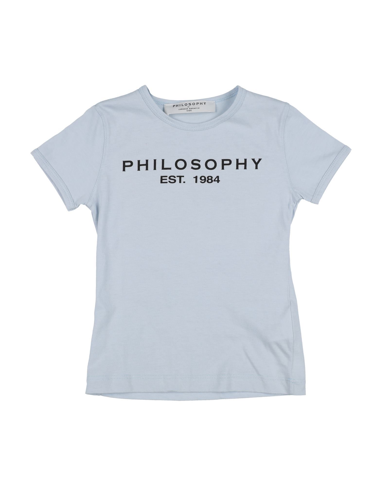 Philosophy Di Lorenzo Serafini Kids' T-shirts In Blue