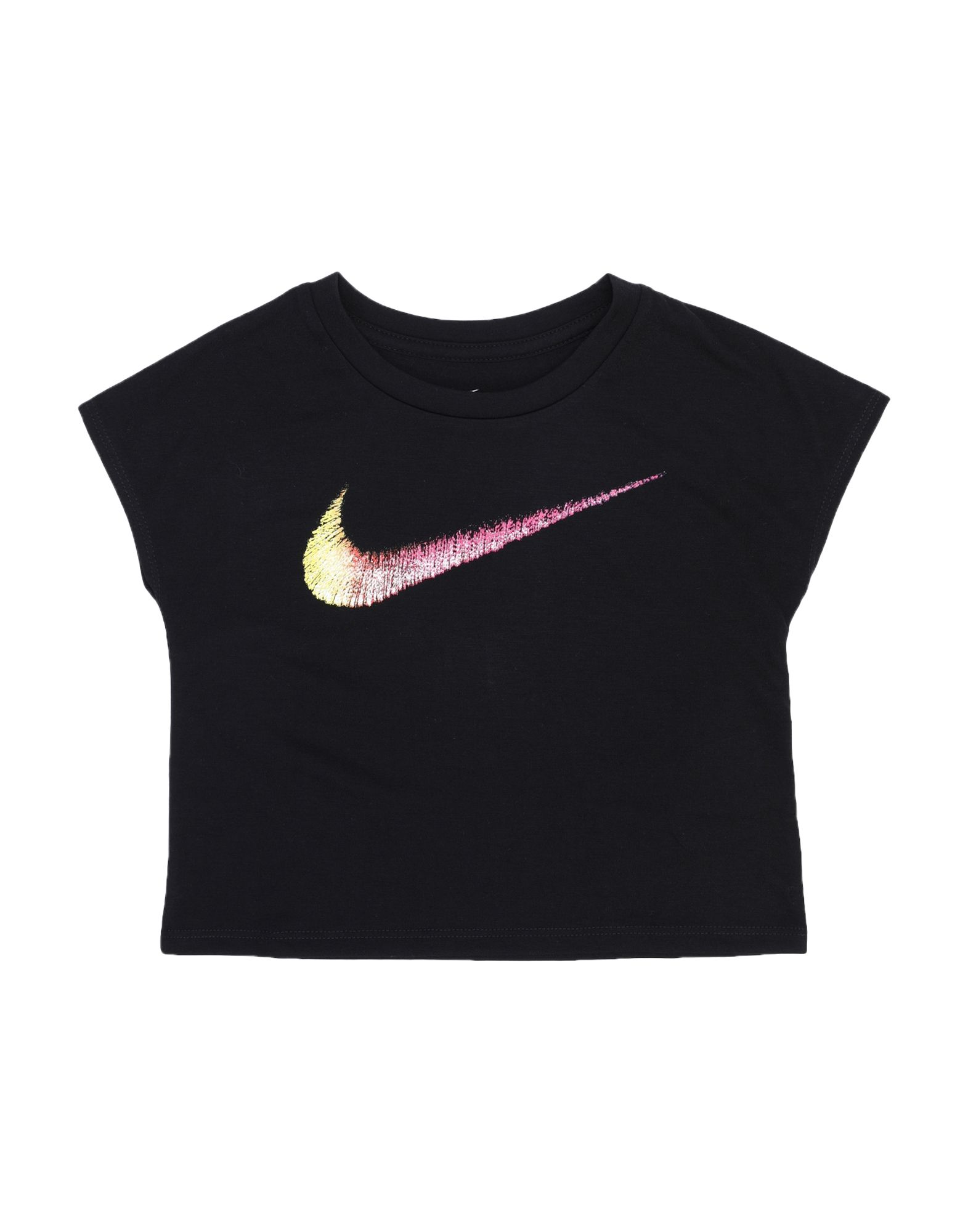 ԥ볫NIKE 륺 3-8  T  ֥å 4 ݥꥨƥ 65% / 졼 35% RAINBOW FAUX EMBROIDERY BOXY T