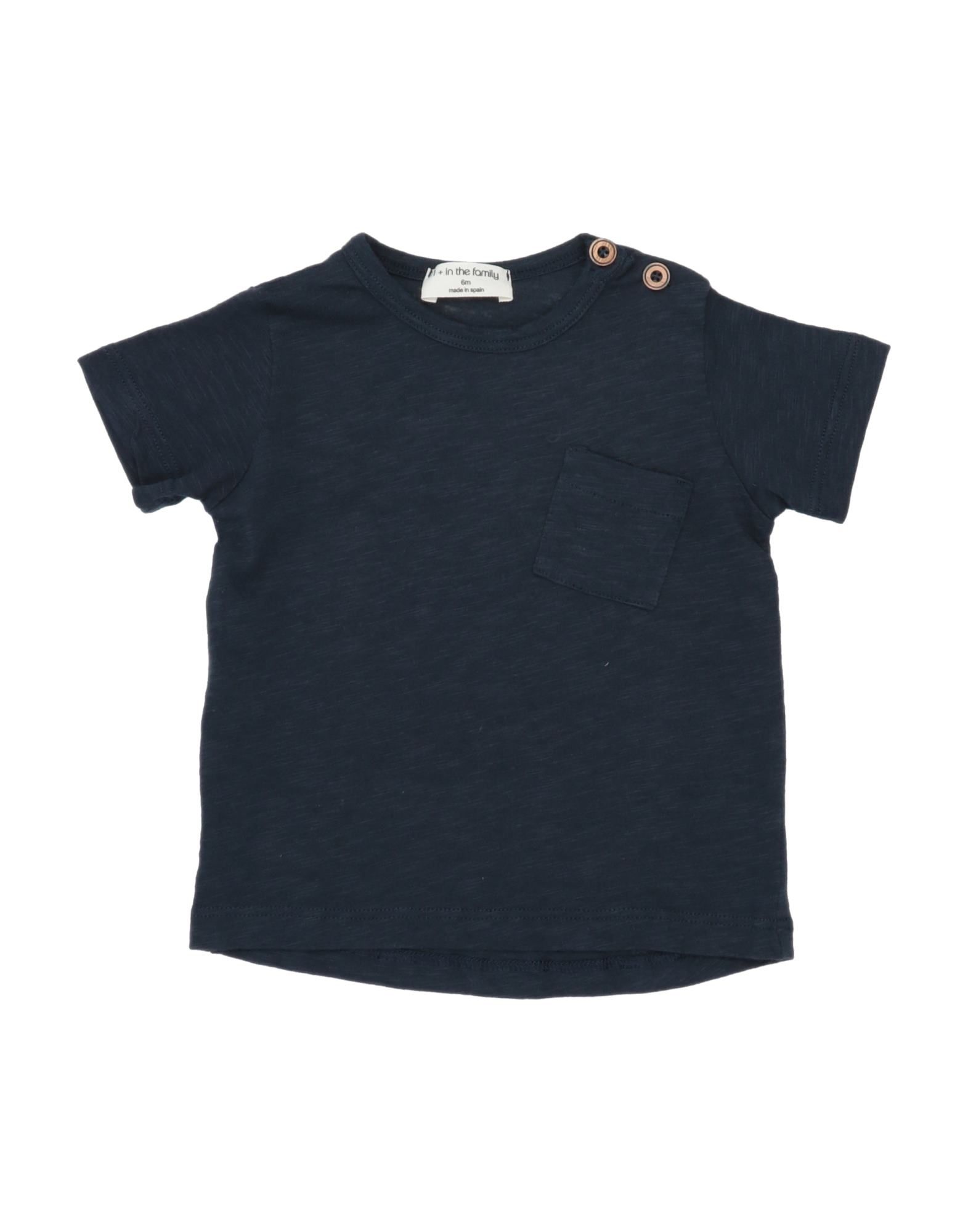 1+ In The Family Kids' T-shirts In Dark Blue