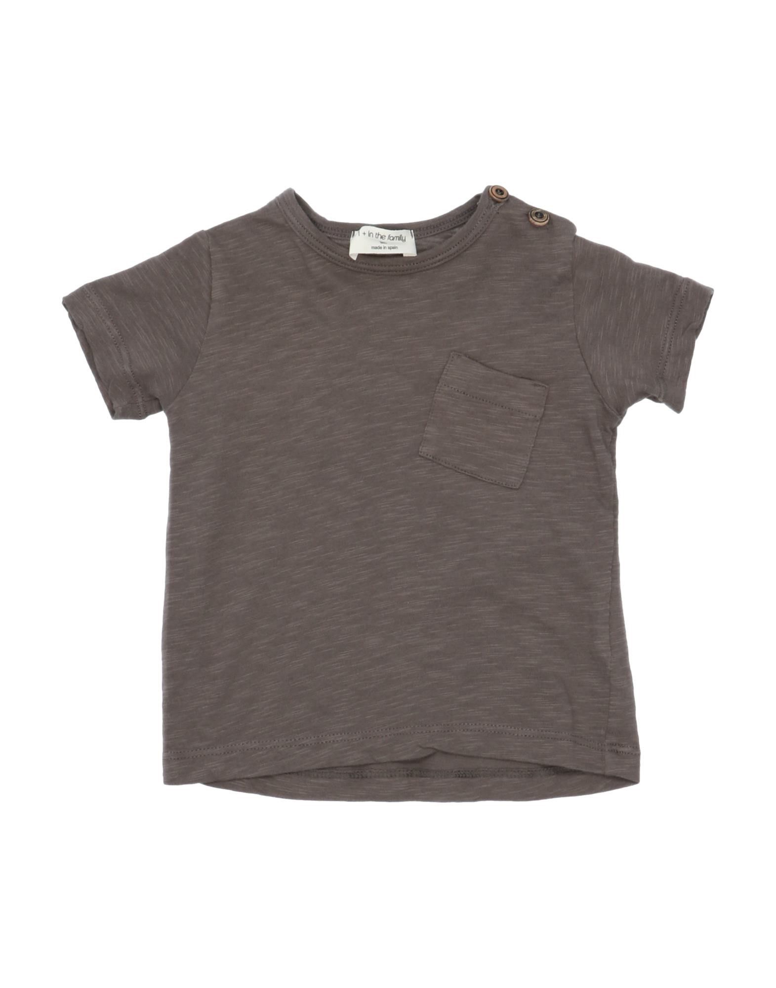 1+ In The Family Kids' T-shirts In Grey