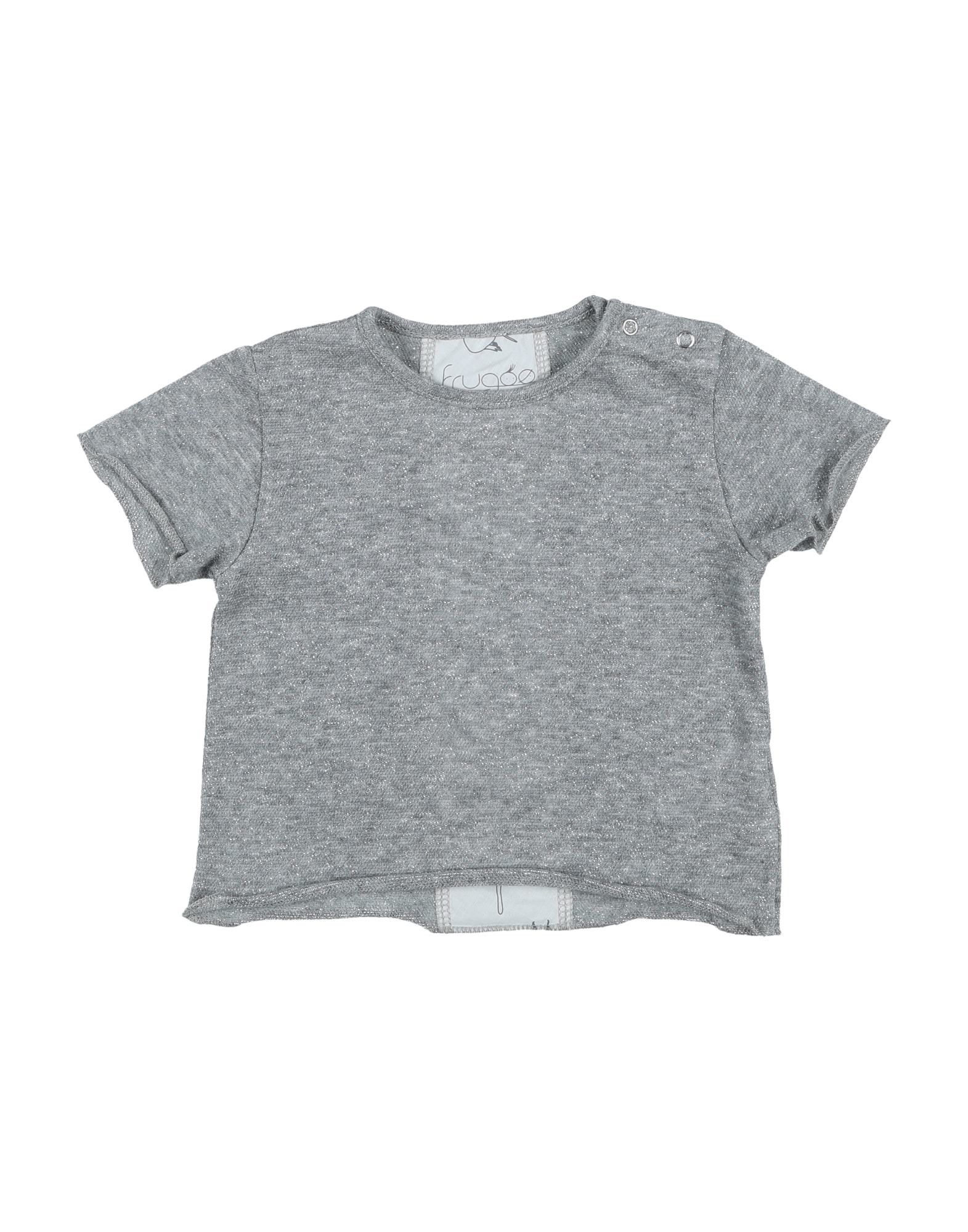 Frugoo Kids' T-shirts In Grey