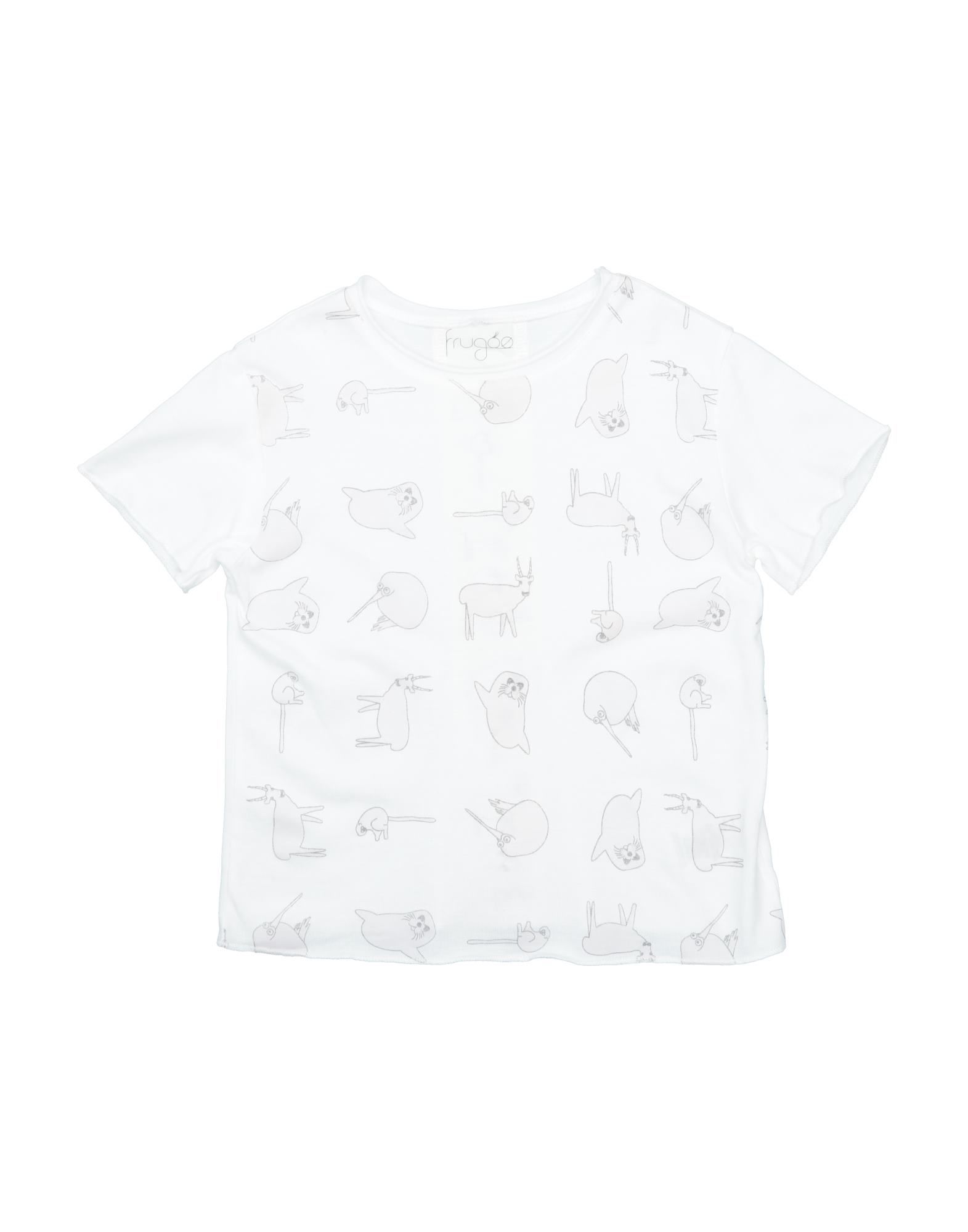 Frugoo Kids' T-shirts In White
