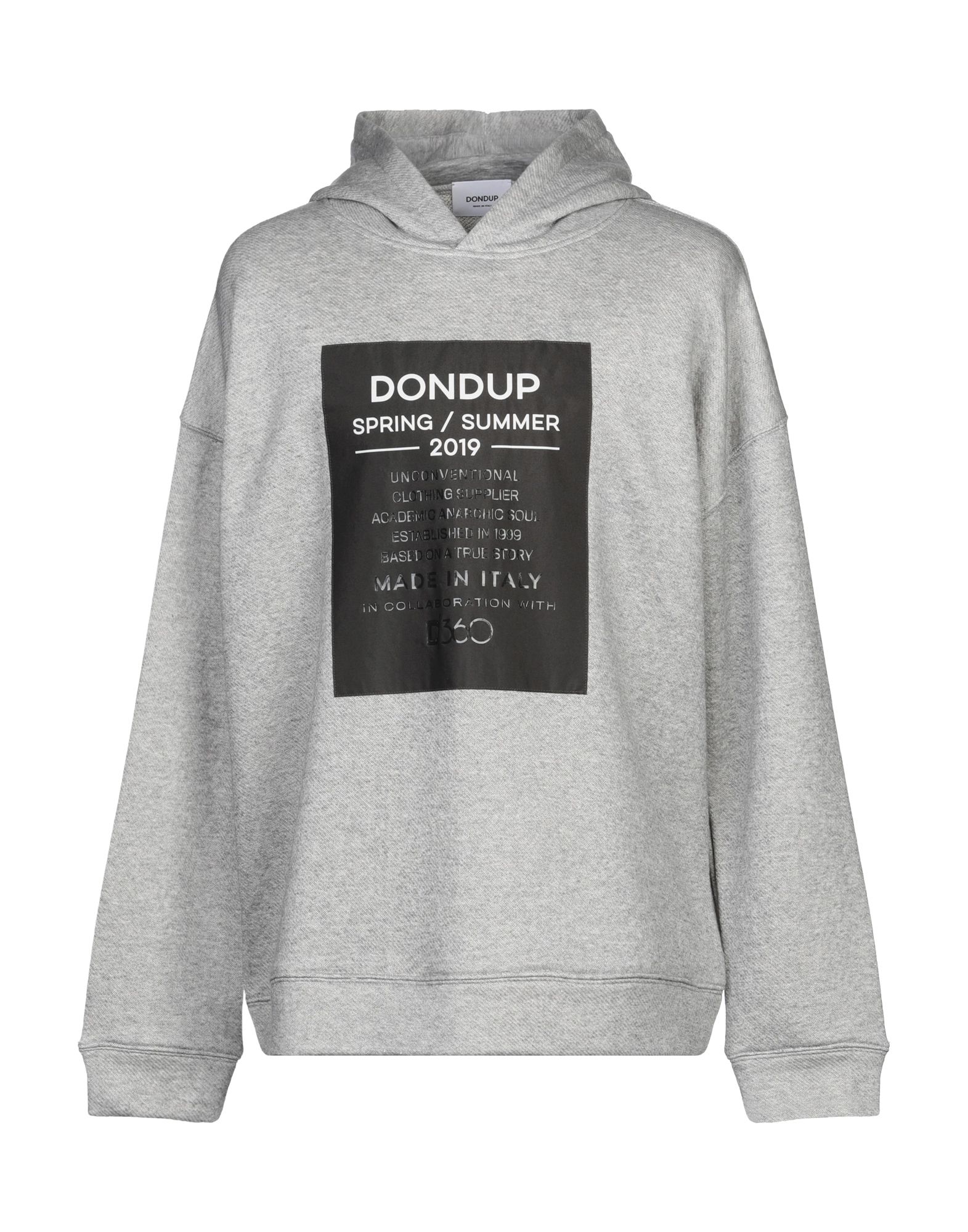 《セール開催中》DONDUP メンズ スウェットシャツ グレー XXL コットン 86% / ポリエステル 14%