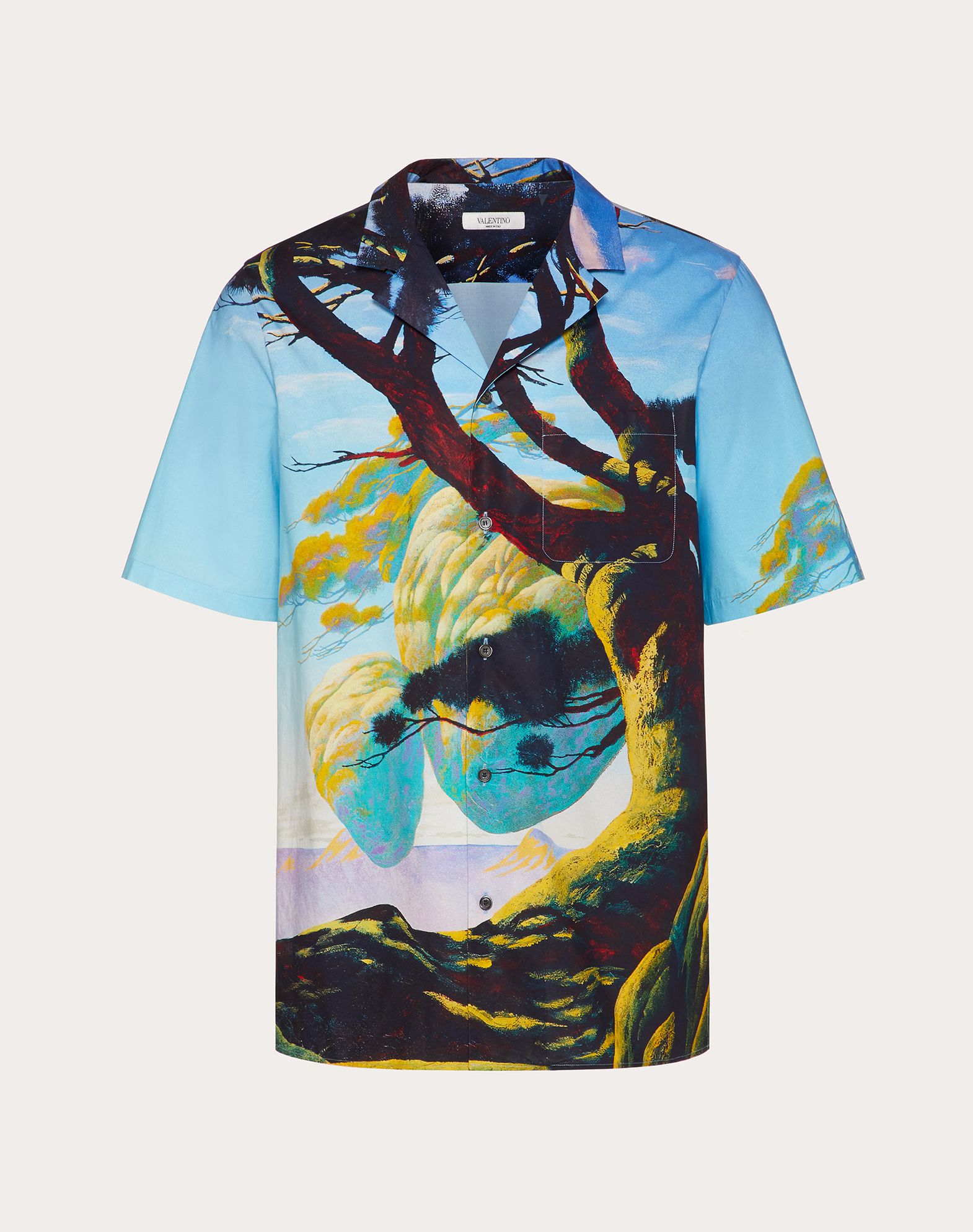 VALENTINO VALENTINO UOMO FLOATING ISLAND SHORT-SLEEVED SHIRT