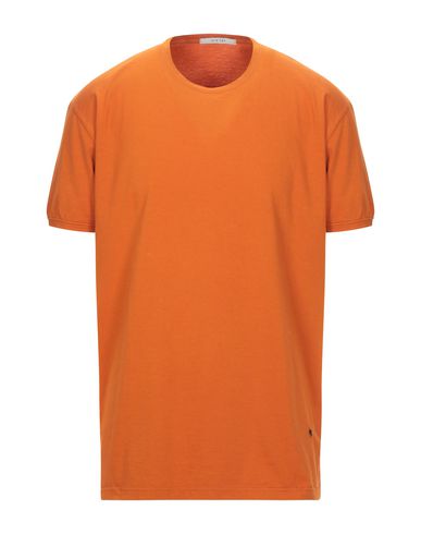 Man T-shirt Rust Size XL Cotton