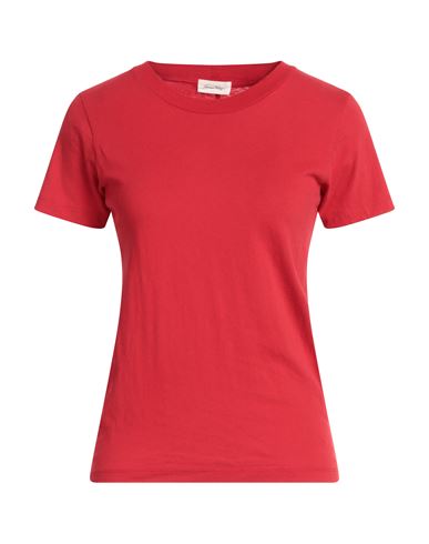 American Vintage Woman T-shirt Red Size S Cotton