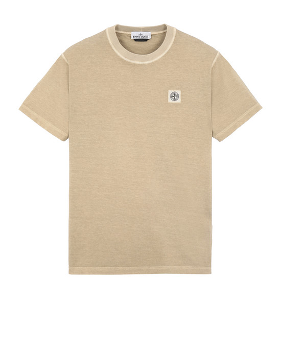 STONE ISLAND 23757 Short sleeve t-shirt Man Dark Beige