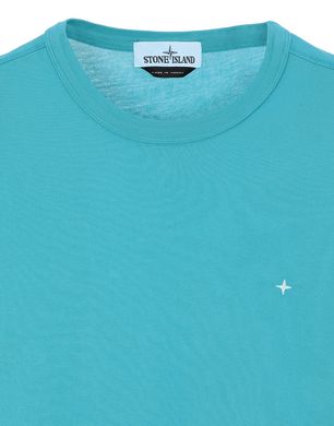 stone island turquoise t shirt