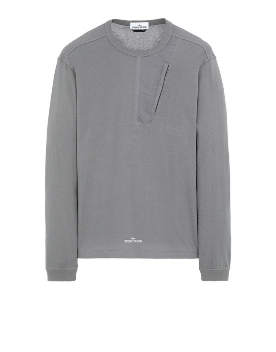 Long sleeve t-shirt Man 20458 Front STONE ISLAND