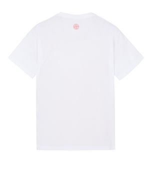 Stone island drone back t shirt white Clearance