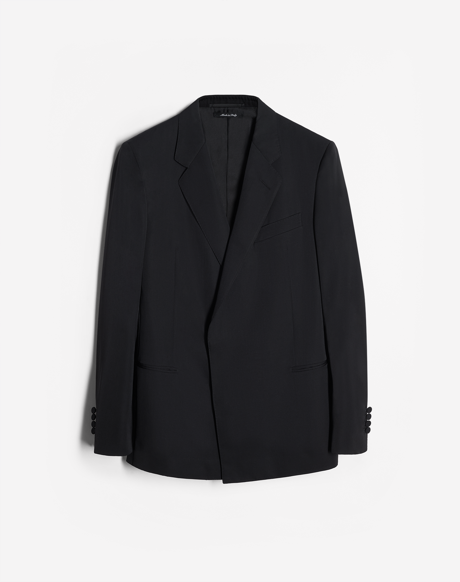 Dunhill Half-wrap Evening Jacket In Black
