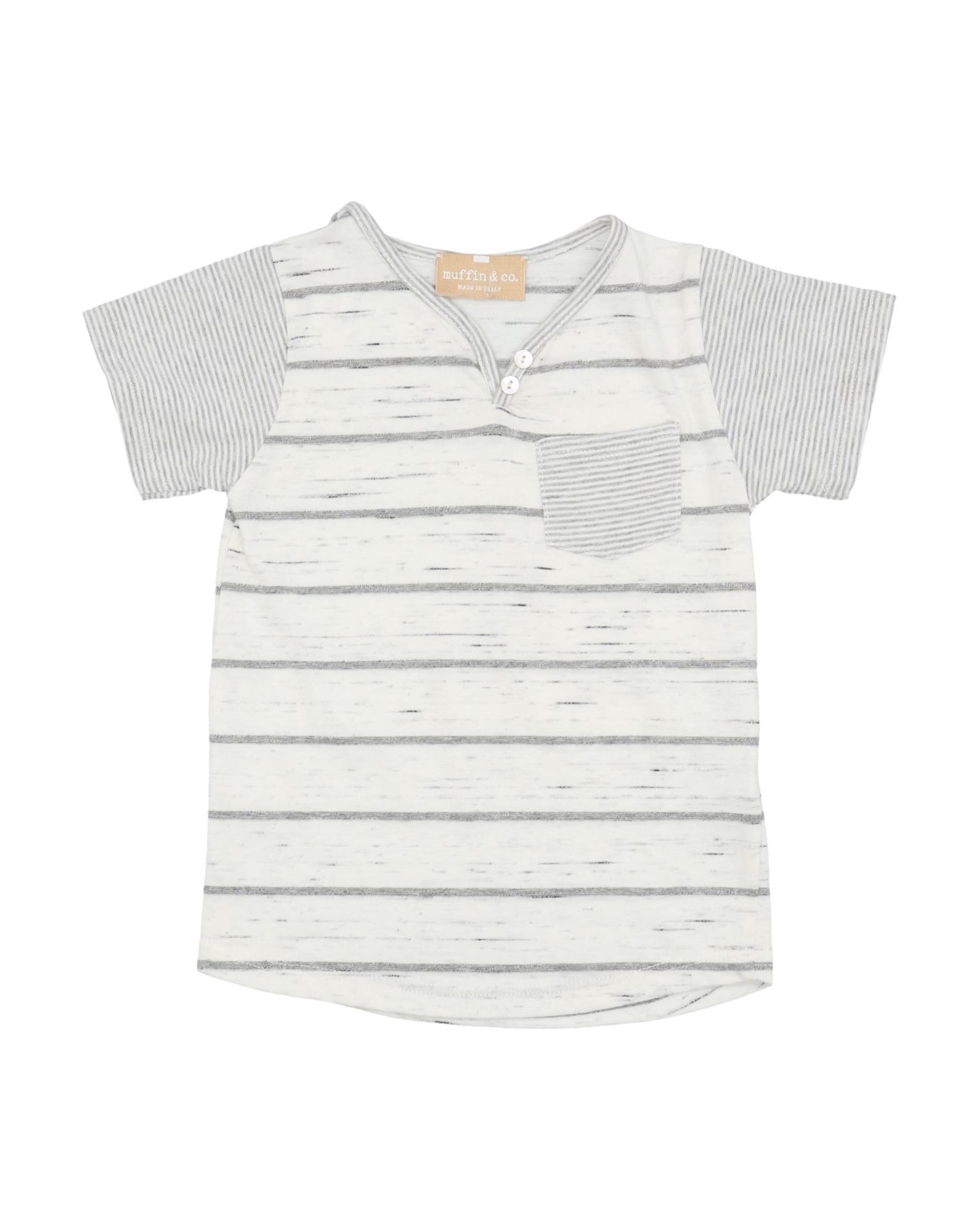 Muffin & Co. Kids' T-shirts In Ivory