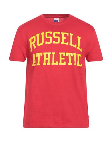 Russell Athletic Man T-shirt Red Size S Cotton
