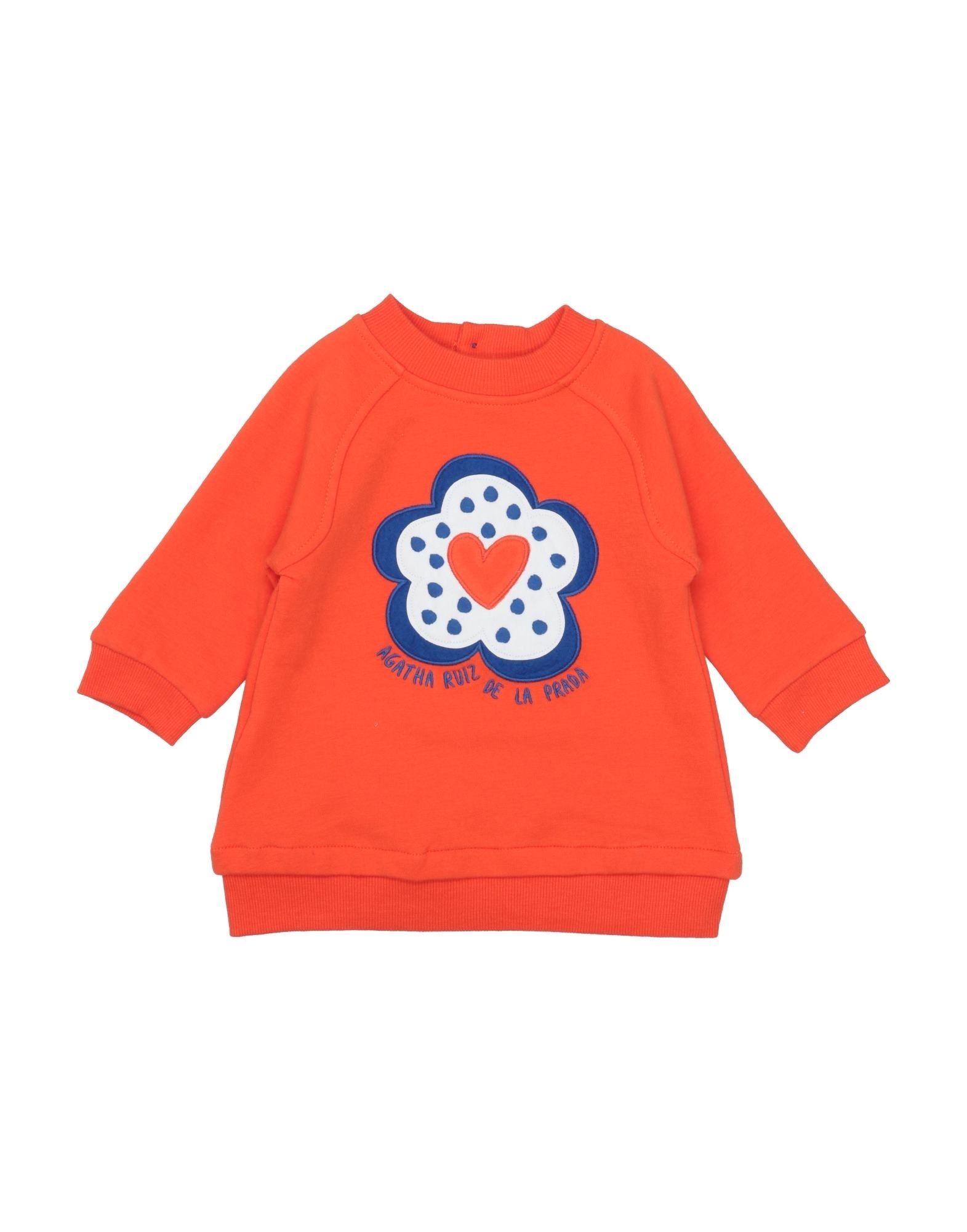 Agatha Ruiz De La Prada Kids' Sweatshirts In Orange