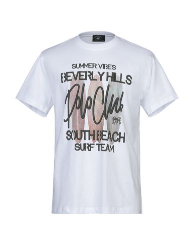 Beverly Hills Polo Club Man T-shirt White Size Xxl Cotton