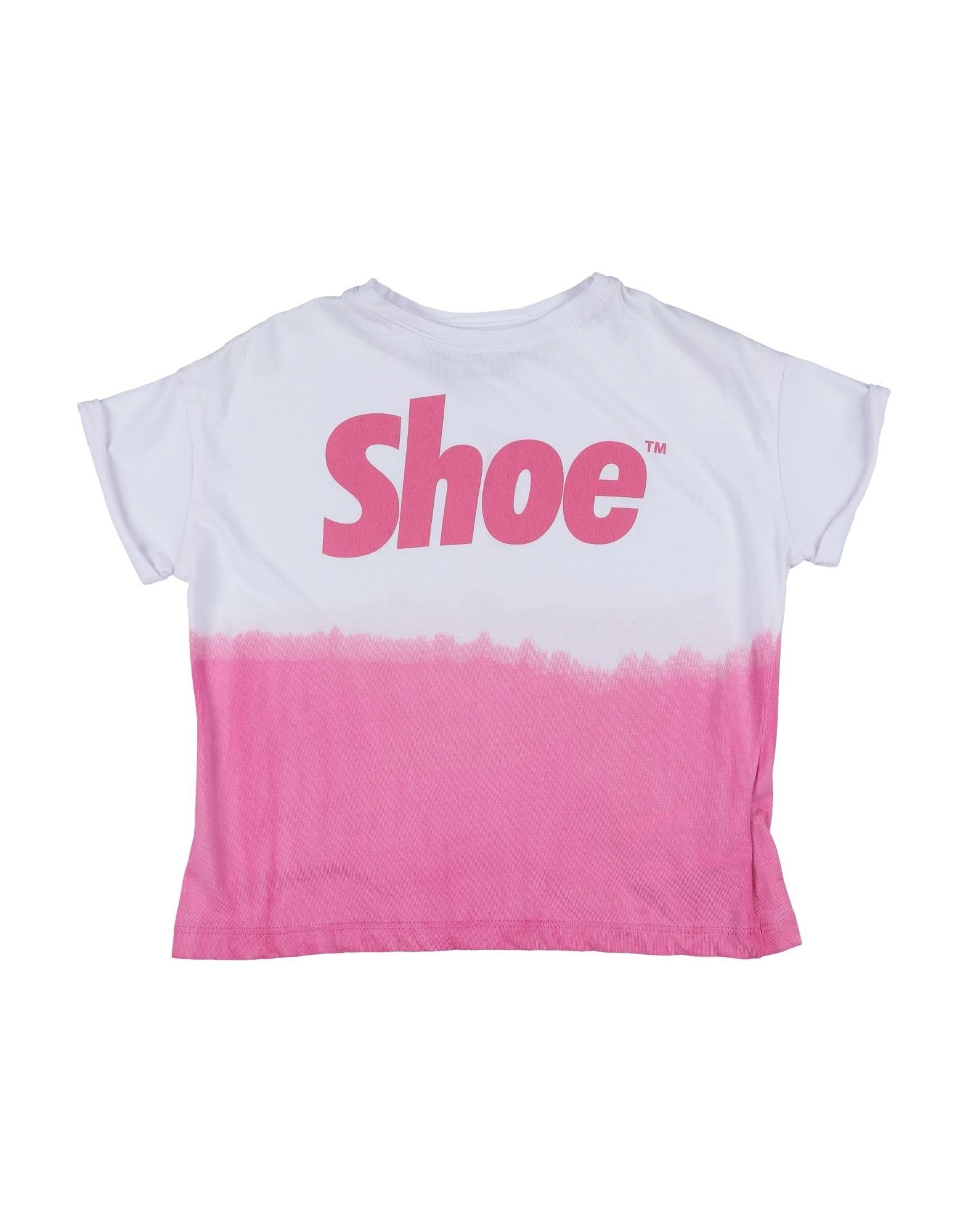 Shoeshine Kids' T-shirts In Fuchsia