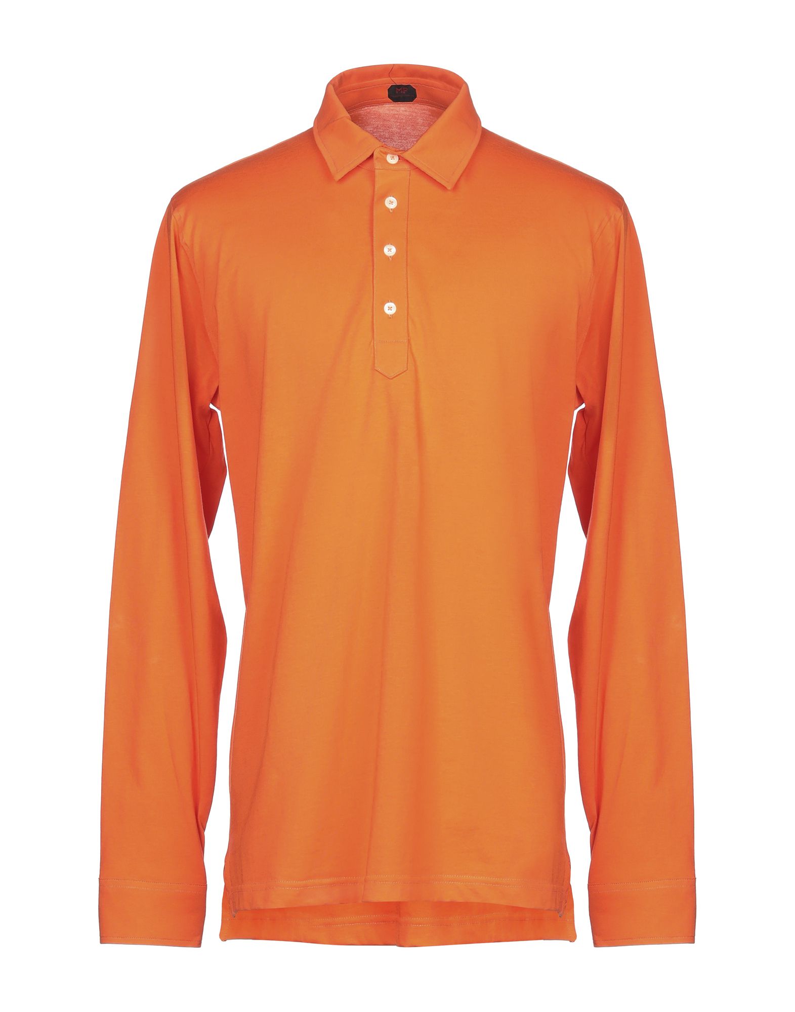 《セール開催中》MP MASSIMO PIOMBO メンズ ポロシャツ オレンジ XXS コットン 100%