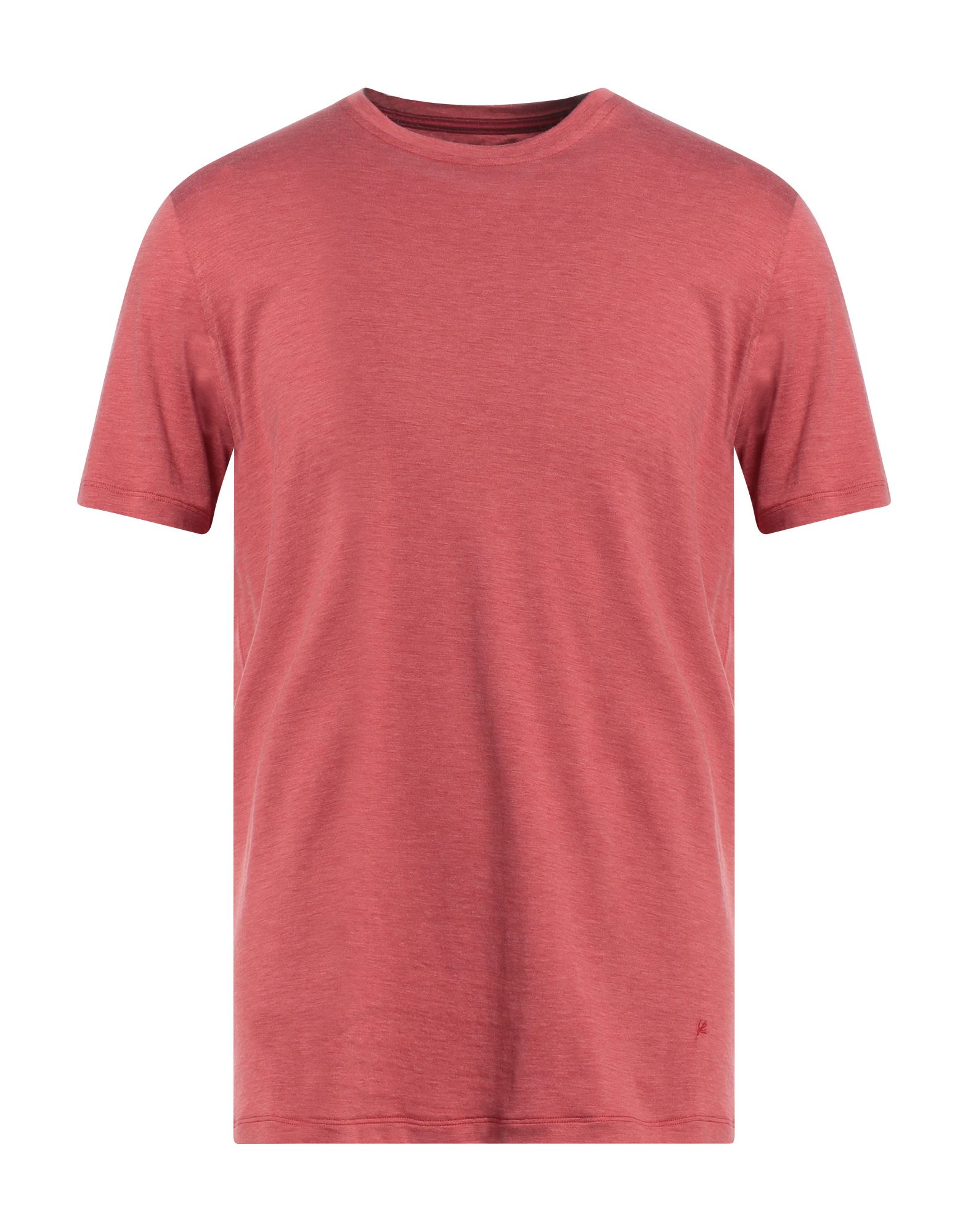 Isaia T-shirts In Red