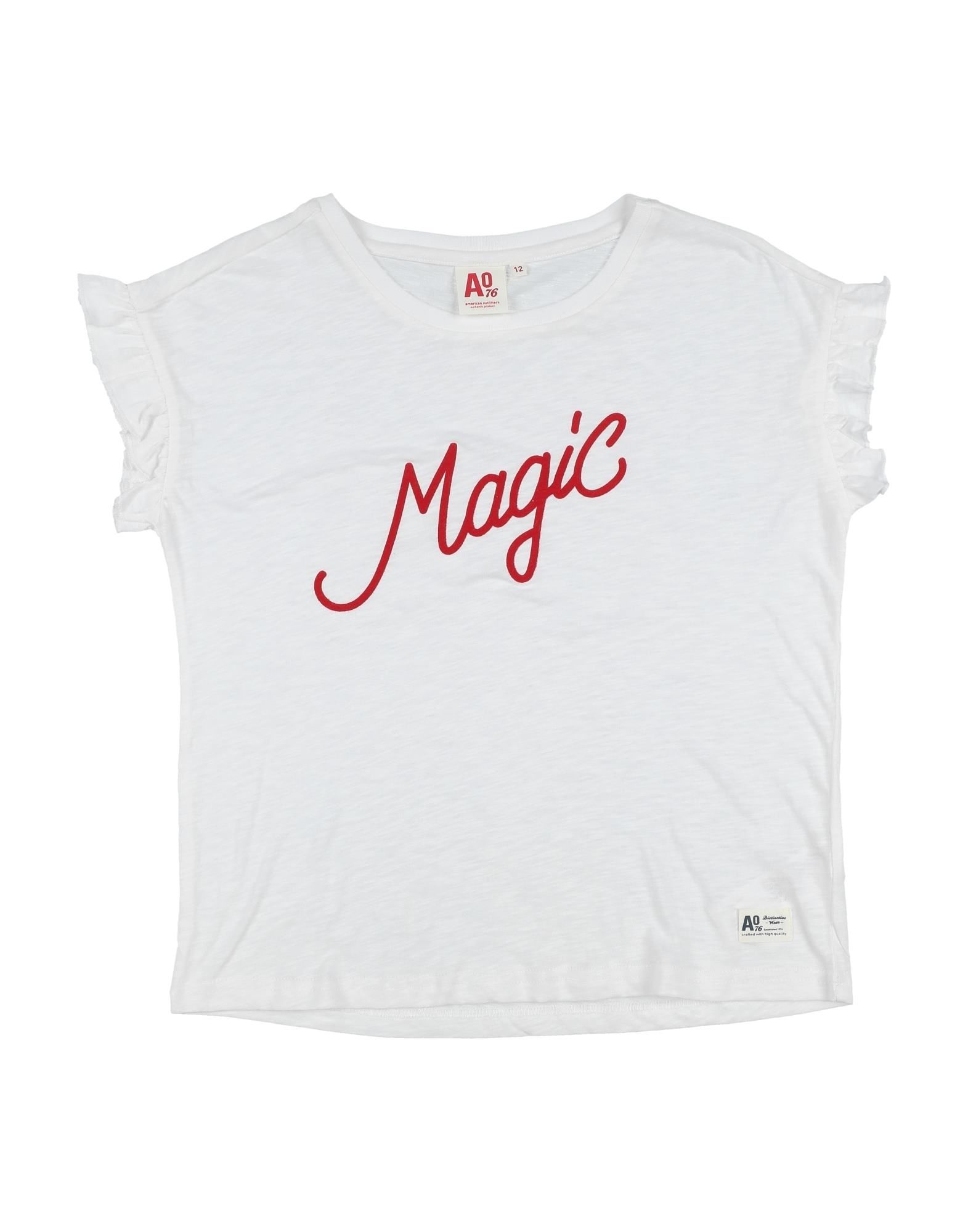 American Outfitters Kids' T-shirts In White