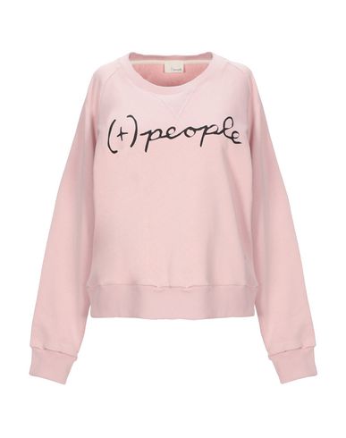 People (+)  Woman Sweatshirt Light Pink Size Xs Cotton
