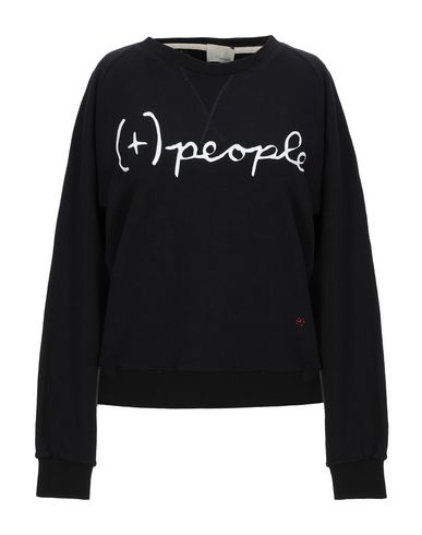 People (+)  Woman Sweatshirt Black Size Xs Cotton