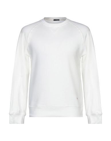 People (+)  Man Sweatshirt Ivory Size L Cotton In White