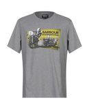 BARBOUR Herren T-shirts Farbe Grau Größe 4