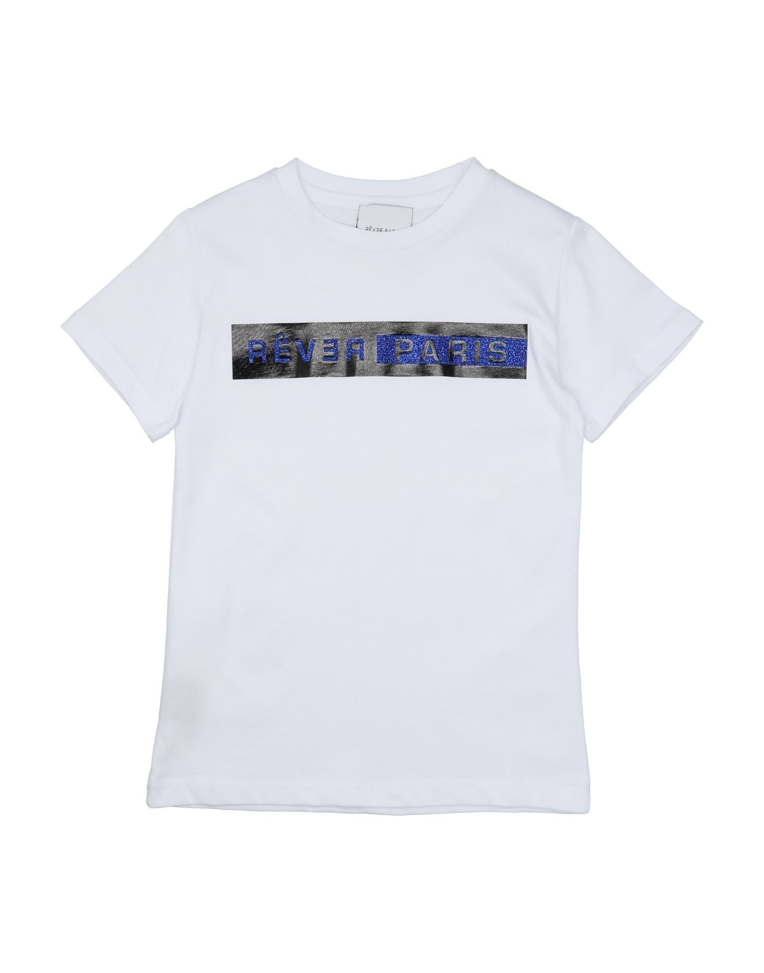 Rêver  Paris Kids' T-shirts In White