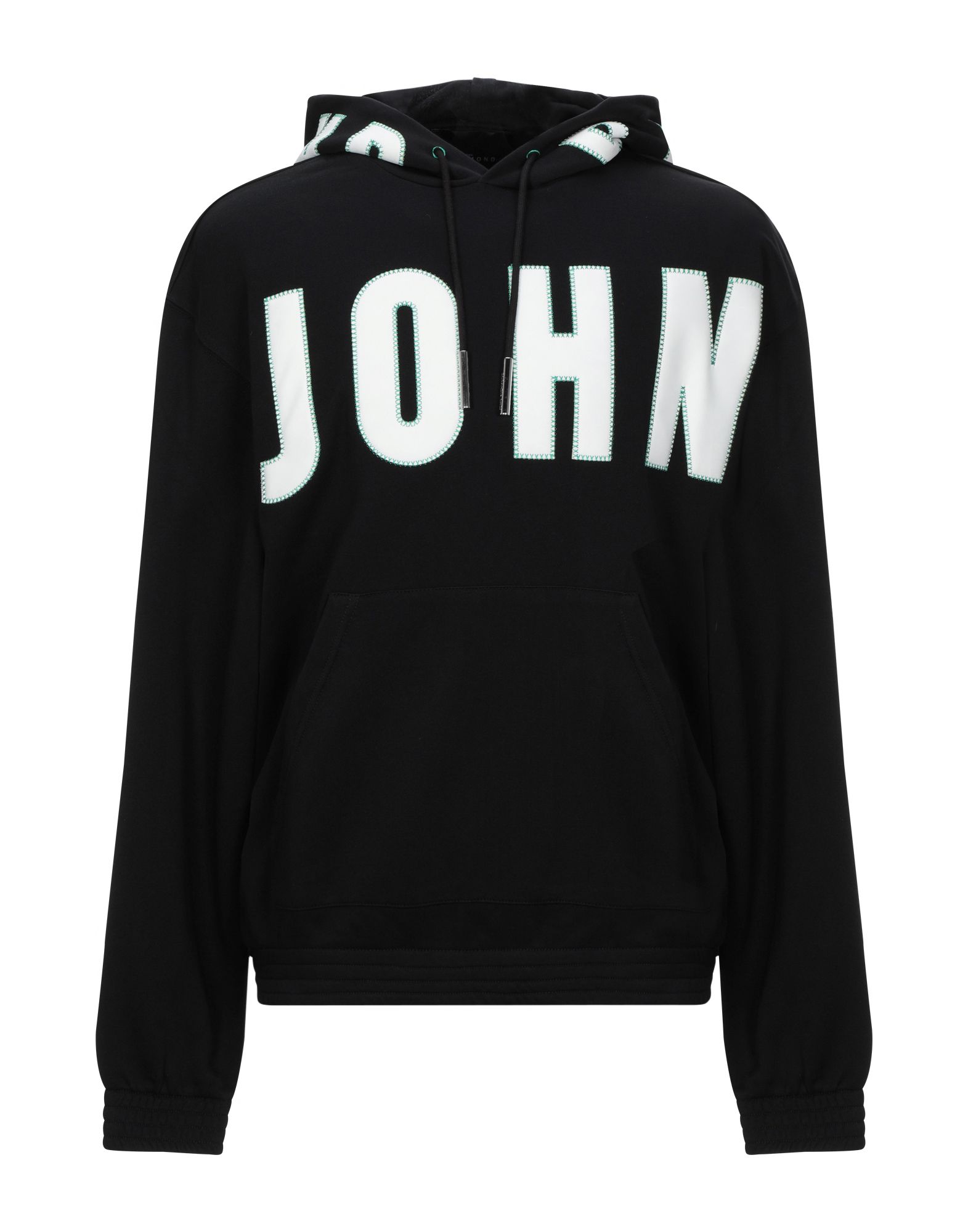 《セール開催中》JOHN RICHMOND メンズ スウェットシャツ ブラック XS コットン 100%