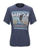 BARBOUR Herren T-shirts Farbe Violett Größe 6