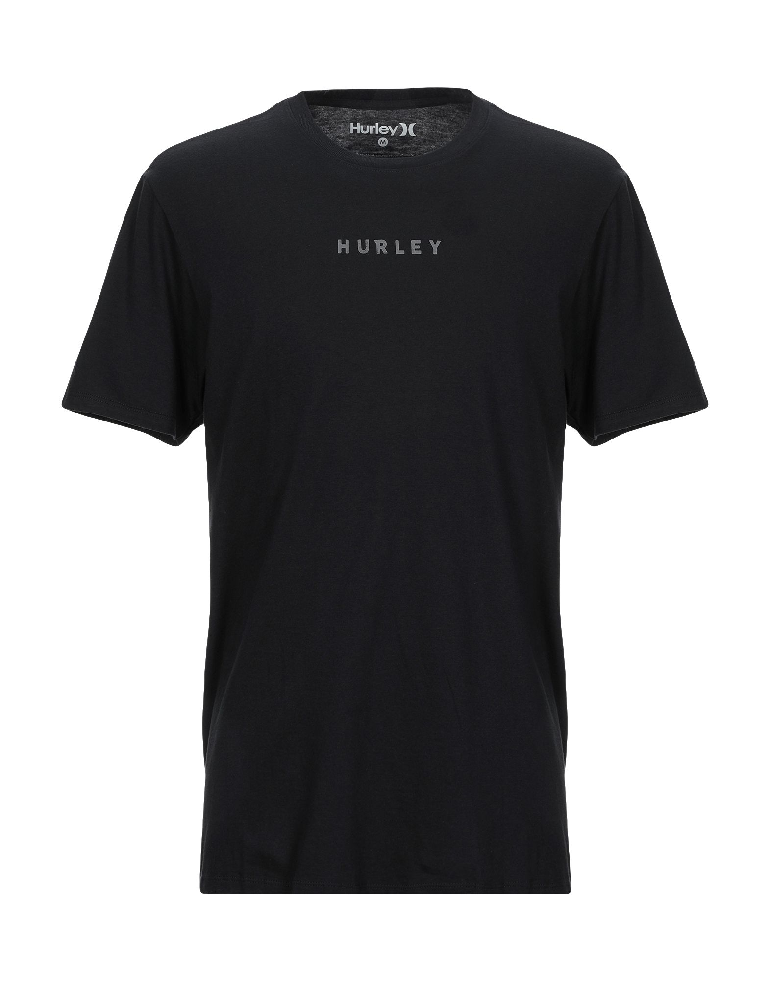 《セール開催中》HURLEY メンズ T シャツ ブラック S コットン 100%