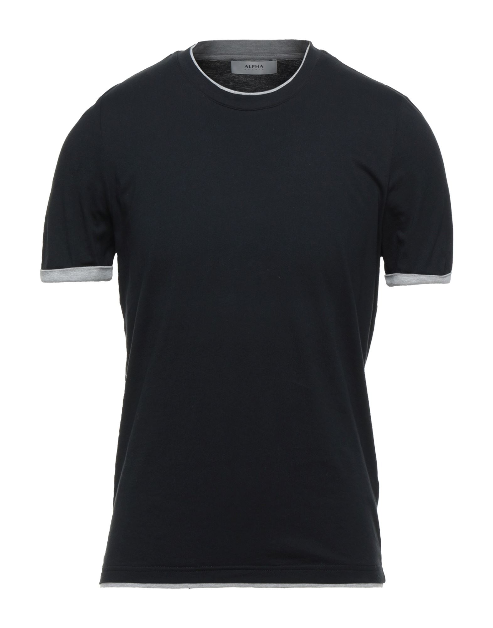 Alpha Studio T-shirts In Dark Blue